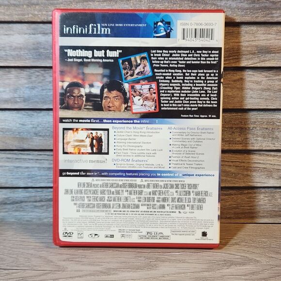 Rush Hour 2 dvd Jackie Chan - Picture 2 of 4